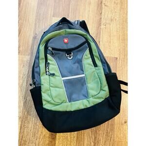 Swiss Army Gear Airflow Laptop Backpack Large Multi-Pocket Padded Zippered EUC